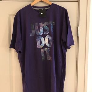 NEW Nike Just Do It Galaxy Shirt XL